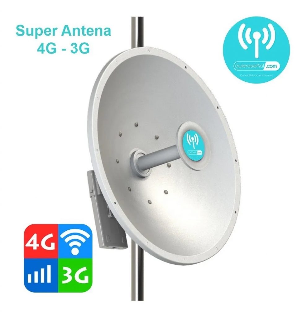 Super Antena Multibanda Lte + 4g Ruralcel) Quiero Señal
